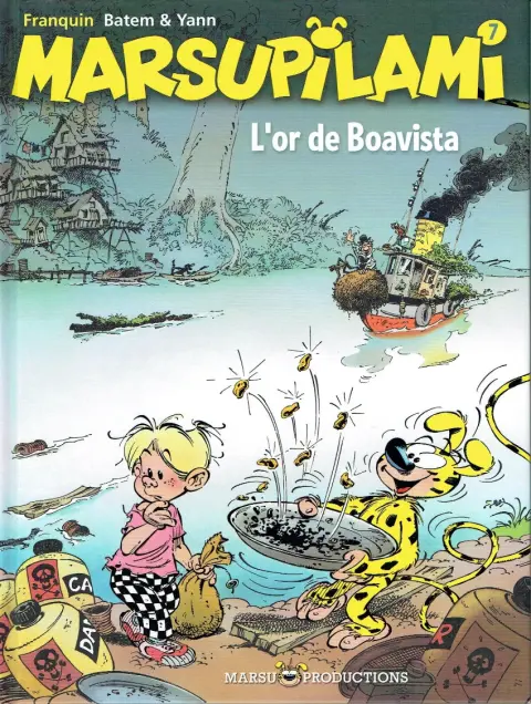 Couverture de l'album Marsupilami Tome 7 L'or de boavista
