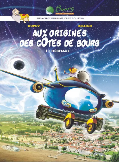 Les aventures d'Aélys et Roustan 1 Aux origines des Côtes de Bourg