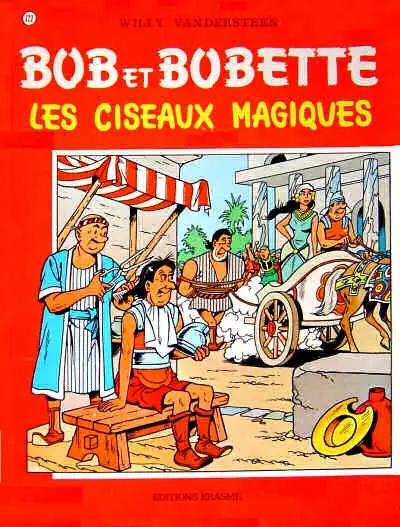 Couverture de l'album Bob et Bobette Tome 122 Les ciseaux magiques