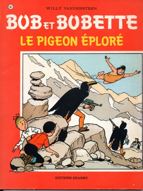 Couverture de l'album Bob et Bobette Tome 187 Le pigeon éploré