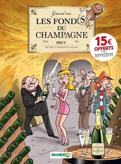 Couverture de l'album Les Fondus du vin Tome 4 Les fondus du Champagne