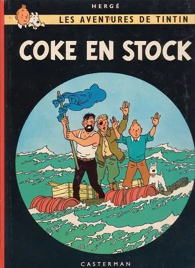 Couverture de l'album Tintin Tome 19 Coke en stock