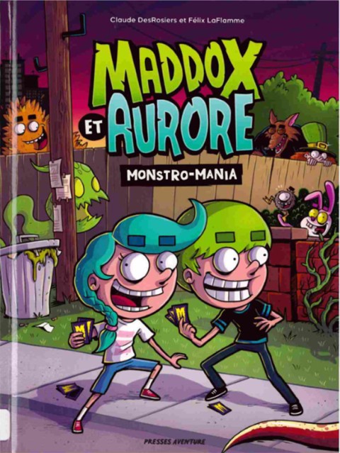 Couverture de l'album Maddox et Aurore 1 Monstro-mania
