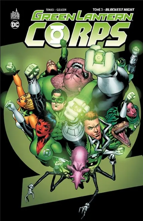 Green Lantern Corps Tome 3 Blackest night