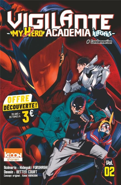 Vigilante - My Hero Academia Illegals Vol. 02 Condamnation