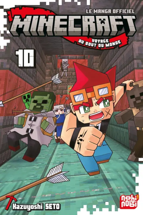 Minecraft - Le manga officiel 10 Voyage au bout du monde