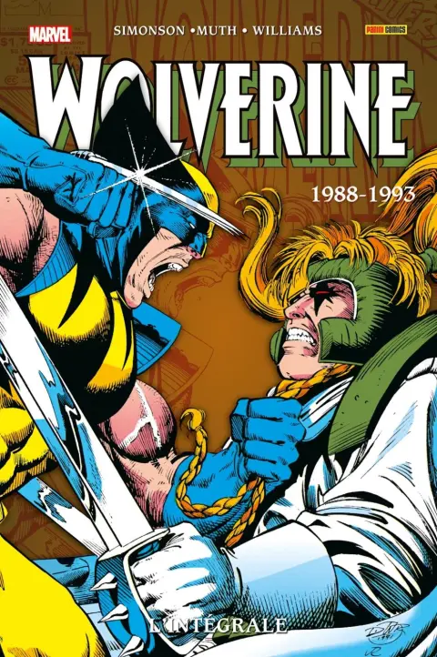 Wolverine - L'Intégrale Tome 6 1988-1993