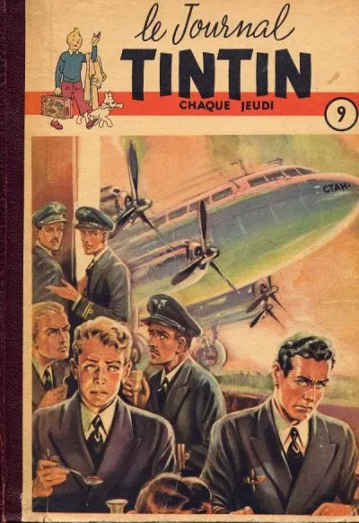 Tintin Tome 9 Tintin album du journal (n° 137 à 153)