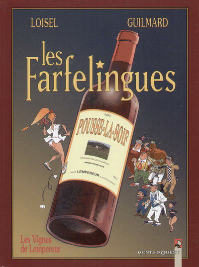 Couverture de l'album Les Farfelingues Tome 3 Les vignes de Lempereur
