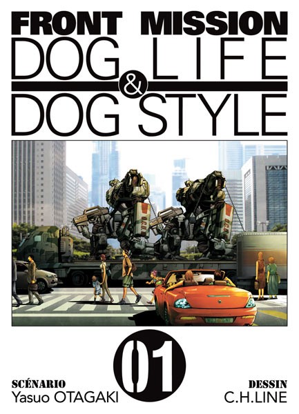 Couverture de l'album Front Mission Dog Life & Dog Style 01