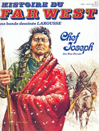 Couverture de l'album Histoire du Far West N° 7 Chef Joseph des Nez-Percés