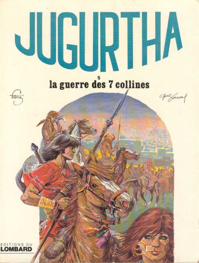 Couverture de l'album Jugurtha Tome 5 La guerre des 7 collines