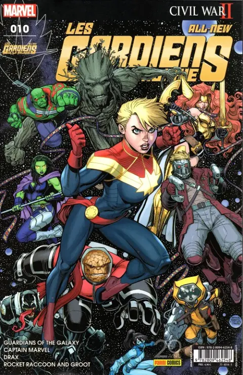 All-New Les Gardiens de la Galaxie Tome 10 Civil War II