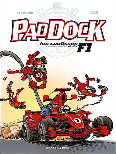 Couverture de l'album Paddock - Les coulisses de la F1 Tome 1