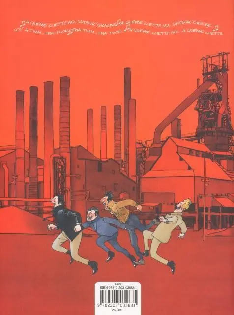 Verso de l'album Quéquette blues