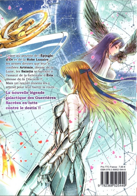 Verso de l'album Saint Seiya - Saintia Shô 10