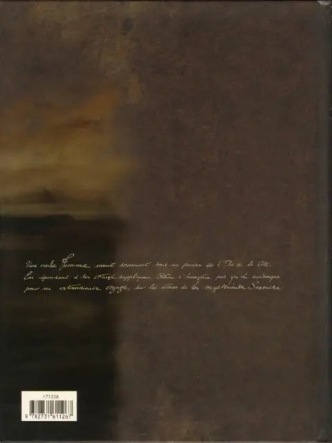 Verso de l'album Sasmira Tome 1 L'appel