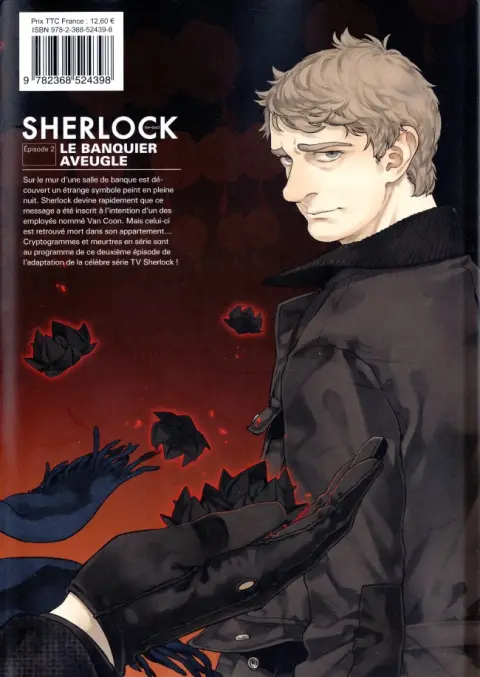 Verso de l'album Sherlock 2 Le Banquier aveugle