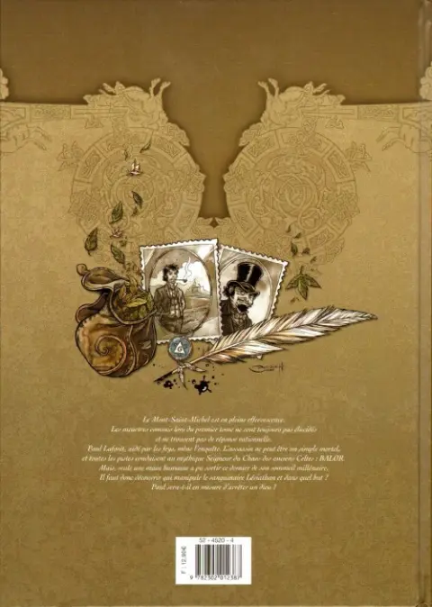 Verso de l'album Souvenirs d'un Elficologue Tome 2 Balor