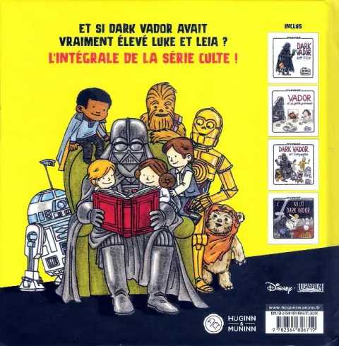 Verso de l'album Star Wars La famille Vador - L'intégrale