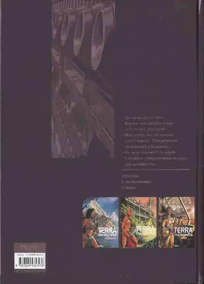 Verso de l'album Terra incognita Tome 3 Retours