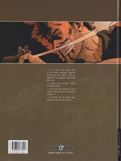 Verso de l'album Thomas Silane Tome 4 Objectifs