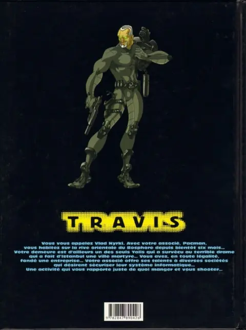 Verso de l'album Travis Tome 6.2 Topkapi