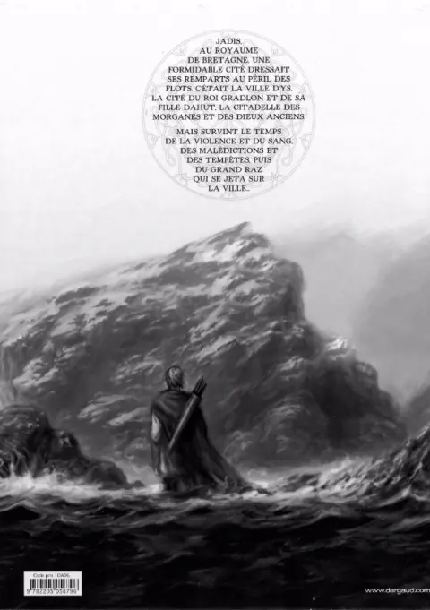 Verso de l'album La Ville d'Ys Tome 1 La Folie Gradlon