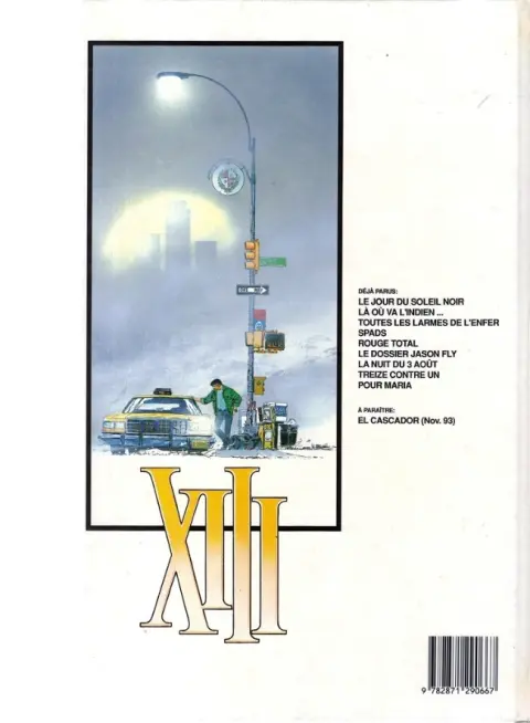 Verso de l'album XIII Tome 9 Pour Maria
