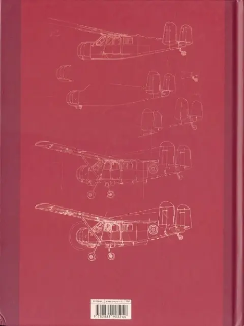 Verso de l'album Aéro Artbook