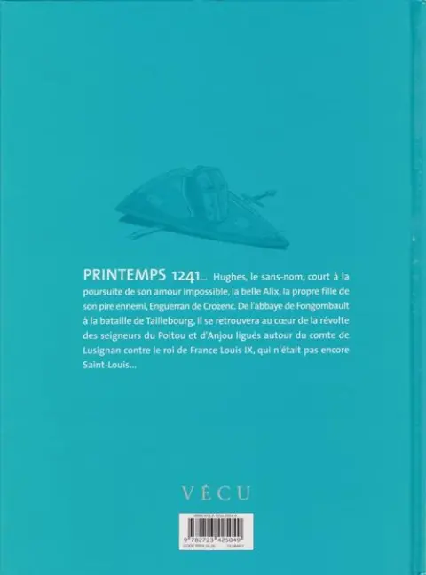 Verso de l'album Les Aigles décapitées Tome 3 Les éperons d'or