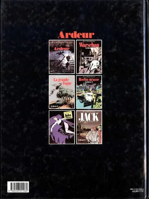 Verso de l'album Ardeur Tome 2 Warschau