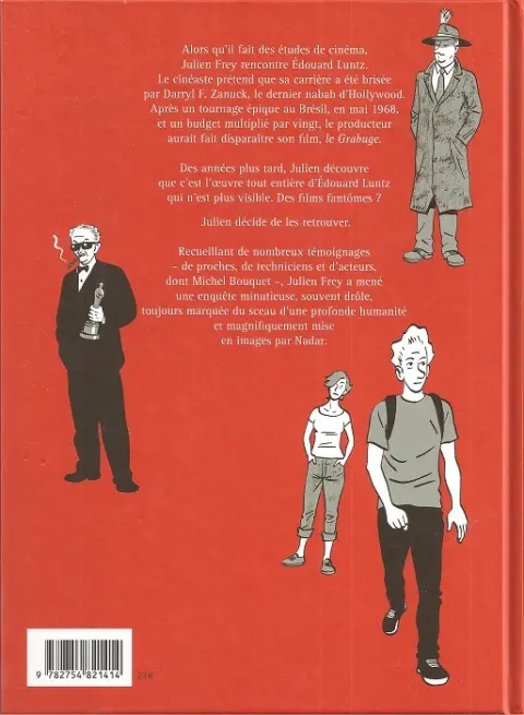 Verso de l'album Avec Edouard Luntz