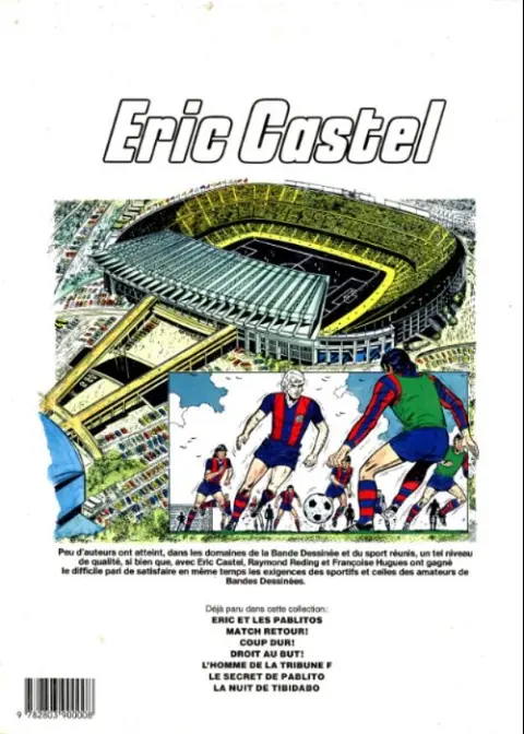 Verso de l'album Eric Castel Tome 8 La grande décision