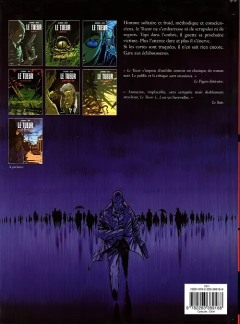 Verso de l'album Le Tueur Tome 1 Long feu