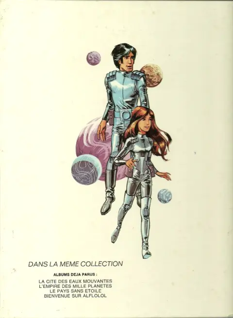 Verso de l'album Valérian Tome 2 L'empire des mille planètes