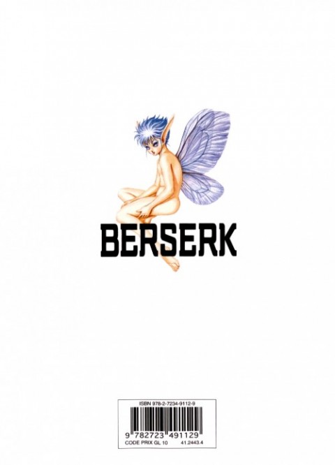 Verso de l'album Berserk 36