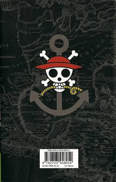 Verso de l'album One Piece Tome 37 Tom