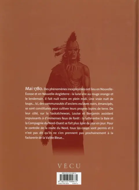 Verso de l'album Les Pionniers du Nouveau Monde Tome 20 Nuit de loups