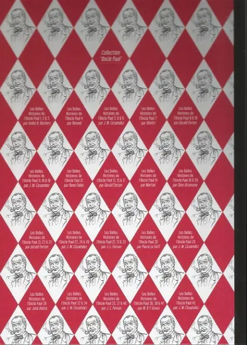 Verso de l'album Les Belles histoires de l'Oncle Paul Tome 42