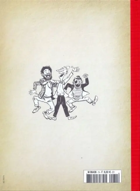 Verso de l'album Les Pieds Nickelés - La collection Tome 75 Les Pieds Nickelés dans les Corbières