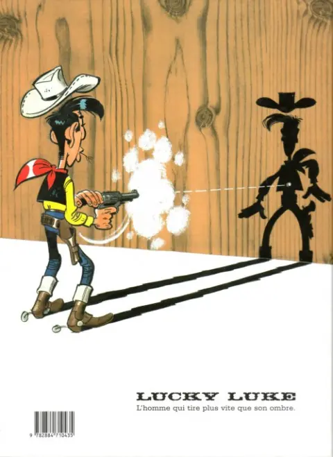 Verso de l'album Lucky Luke Tome 69 Marcel Dalton