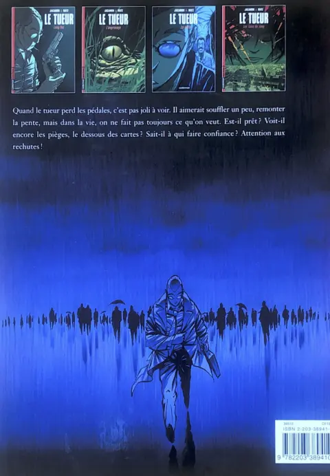 Verso de l'album Le Tueur Tome 2 L'engrenage