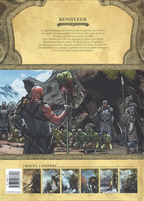 Verso de l'album Orcs & Gobelins Tome 8 Renifleur