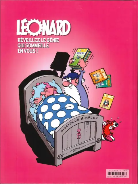 Verso de l'album Léonard Tome 8 Coup de génie