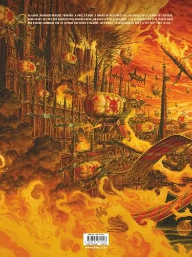 Verso de l'album Requiem Chevalier Vampire Tome 9 La cité des pirates