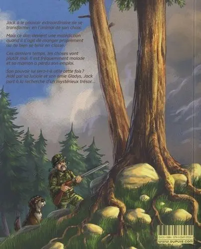 Verso de l'album Animal jack Tome 2 La montagne magique