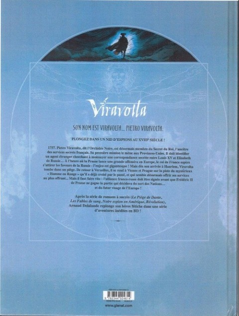 Verso de l'album Viravolta Tome 2 L'orchidée noire - Dans le secret du roi