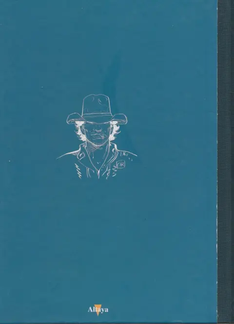 Verso de l'album Blueberry Édition collector Tome 16 Le hors-la-loi