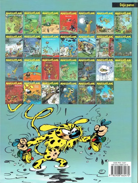Verso de l'album Marsupilami Tome 7 L'or de boavista